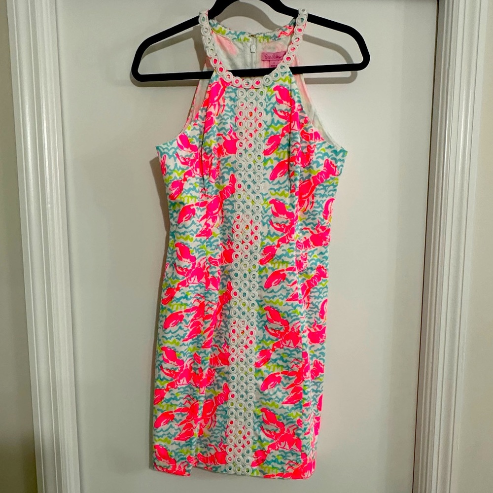 Lilly Pulitzer Lobstah Roll Dress NWT